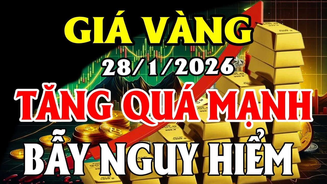 😱 Vàng tăng SỐC hôm nay – Ai mua lúc này cần CỰC KỲ cẩn thận