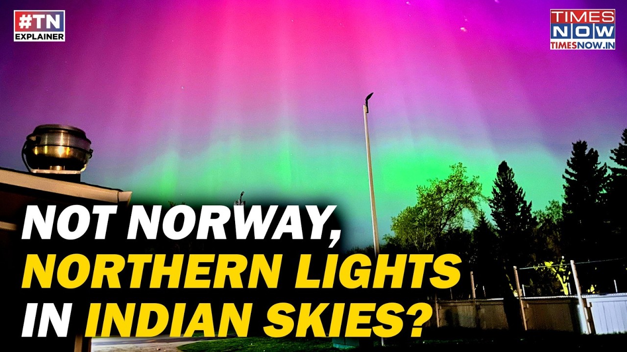 Norway Like Northern Lights In Indian Skies? Truth Behind Viral 'Desi' Aurora Borealis Moment