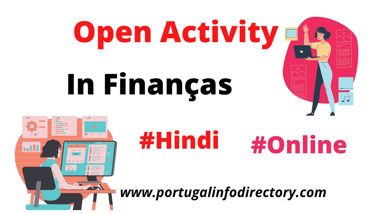 How to Open Activity on Finance Portal Online - Hindi || Como Fechar Atividade Nas Finanças Online