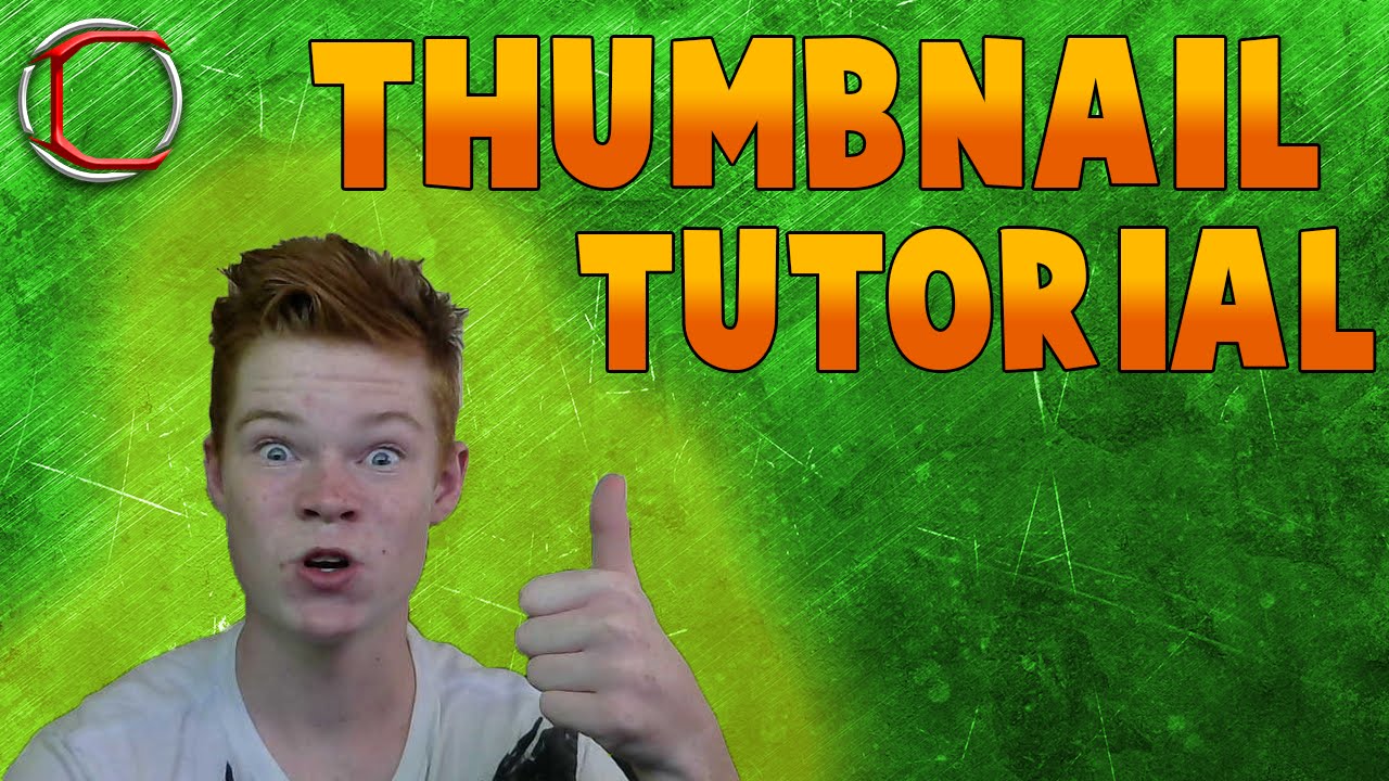 How to Make a YouTube Photoshop Thumbnail UPDATED TUTORIAL