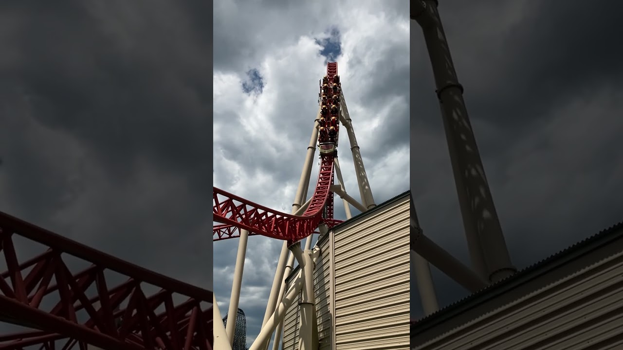 Would you ride MAVERICK?! #maverick #cedarpoint #topthrilldragster #topthrill2 #tt2