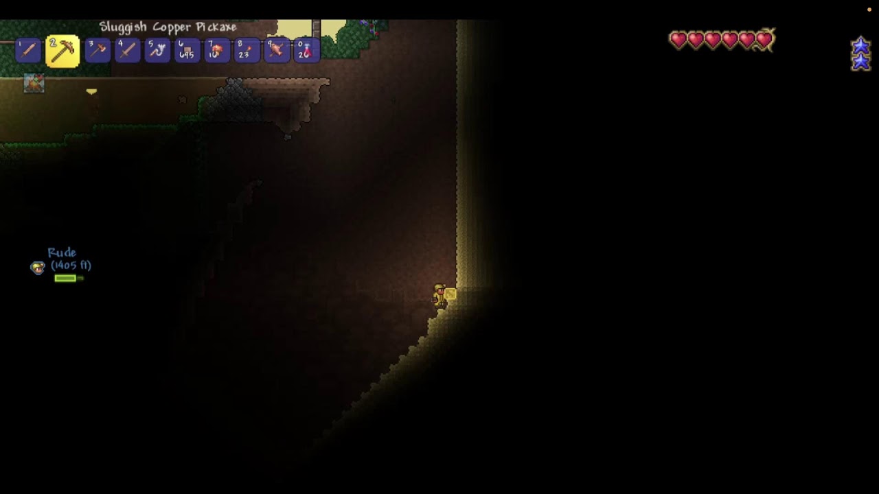 Terraria playing with mom