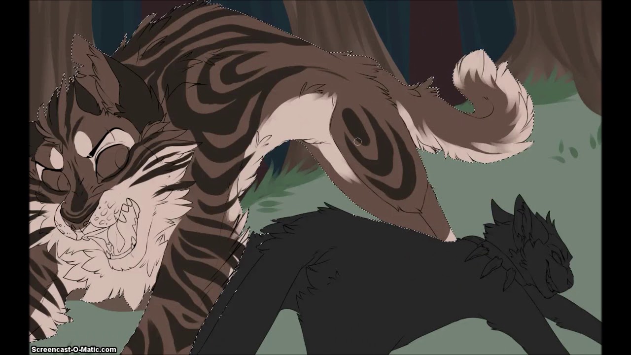 Tigerstar Vs Scourge Speedpaint (2017 REDRAW)