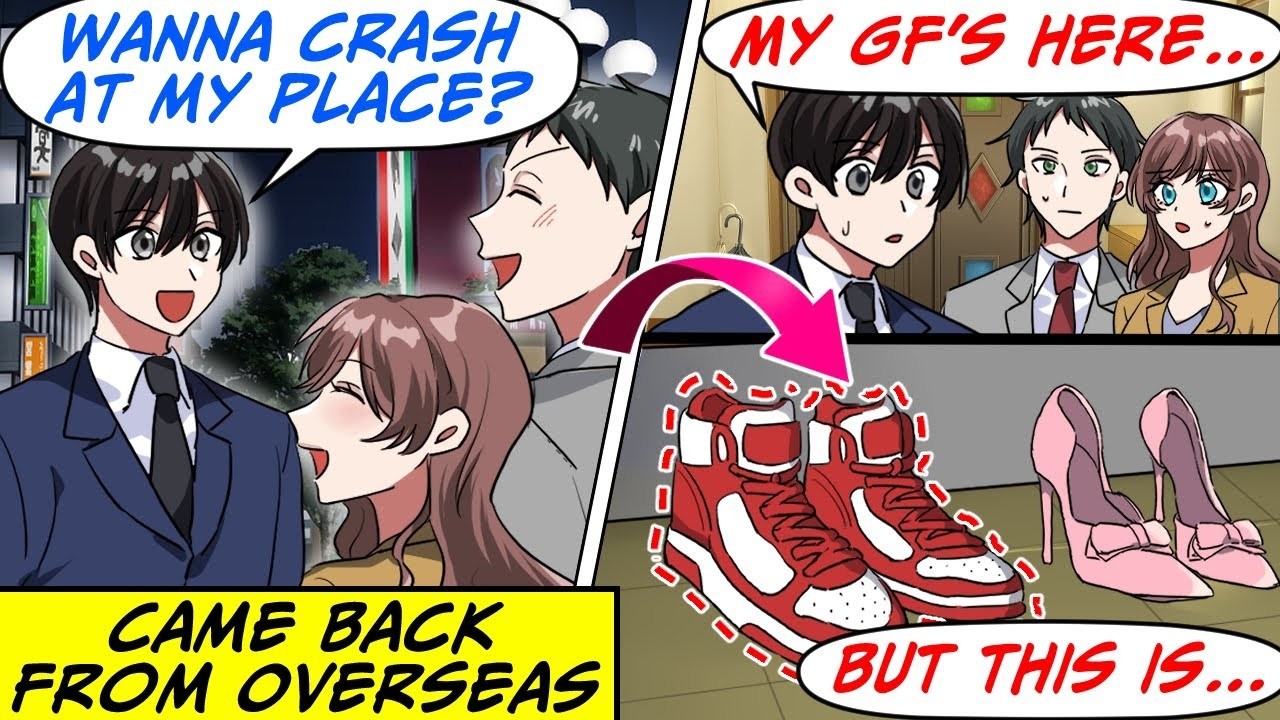 I Came Back From My Overseas Work Trip & Went Home With My Coworkers! But My GF...[RomCom Manga Dub]