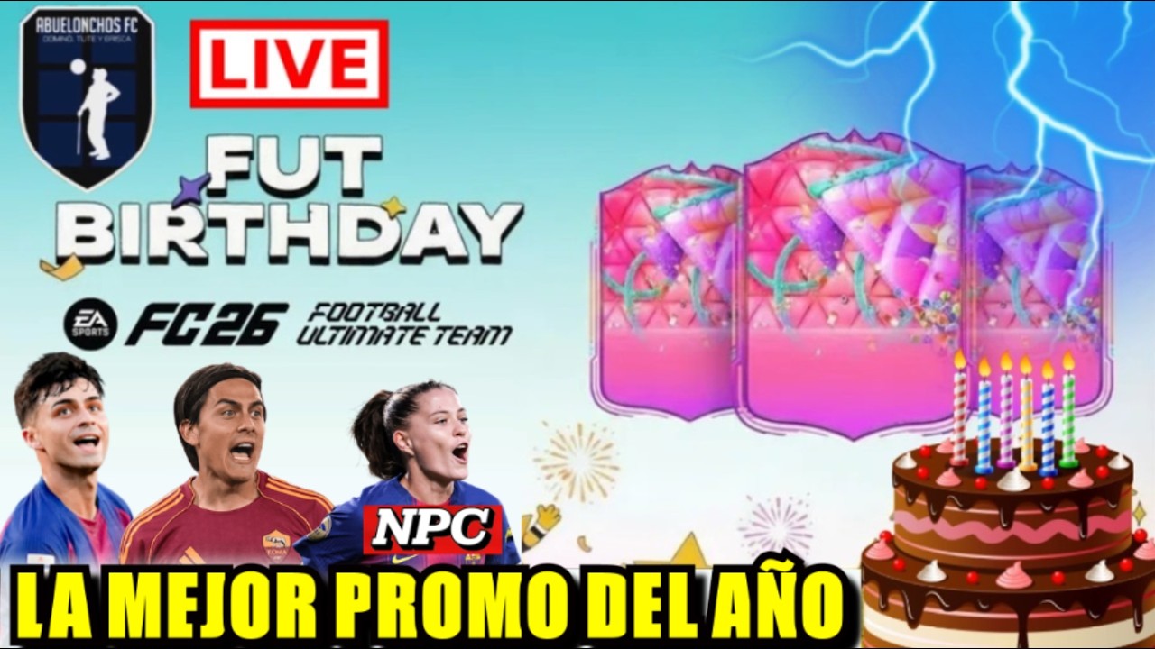 LA MEJOR PROMO DEL AÑO se pone TODAVÍA MÁS GORDA 🔴 FUT Birthday FC 26 - Hoy atracamos a BAD ARTS