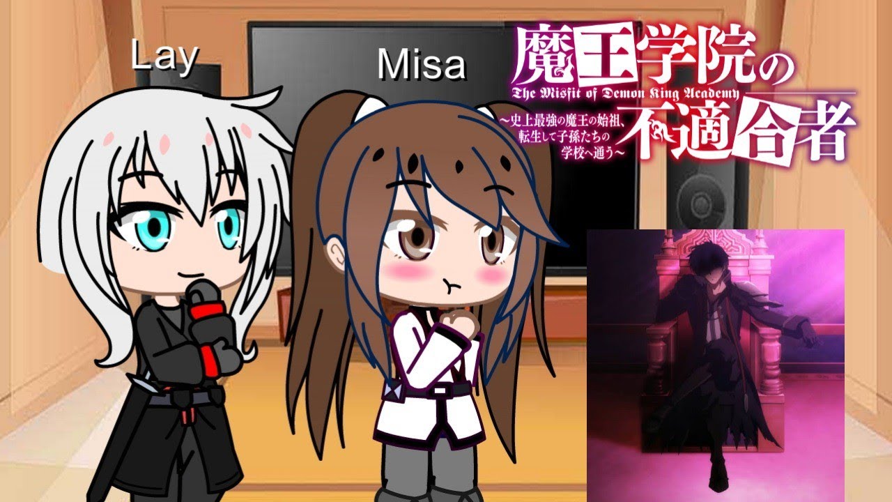 Misfit of the demon king academy React To Anos Voldigoad Part 2/2