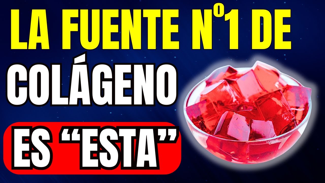 ¡NO MÁS INFLAMACIÓN! 7 Alimentos para Más COLÁGENO en tus PIERNAS y ARTICULACIONES