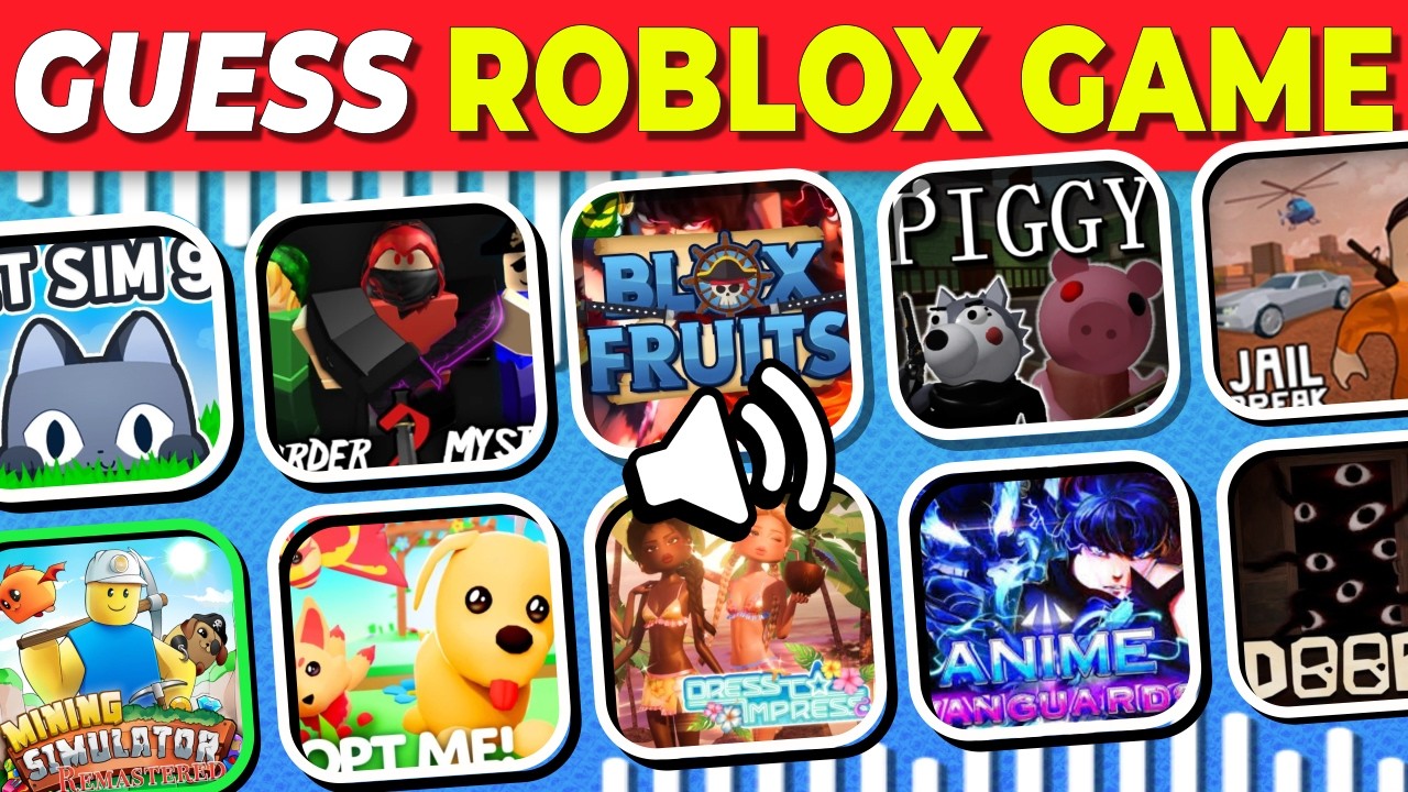 Guess Roblox Game by Sound ♪ | Roblox Game Music Quiz