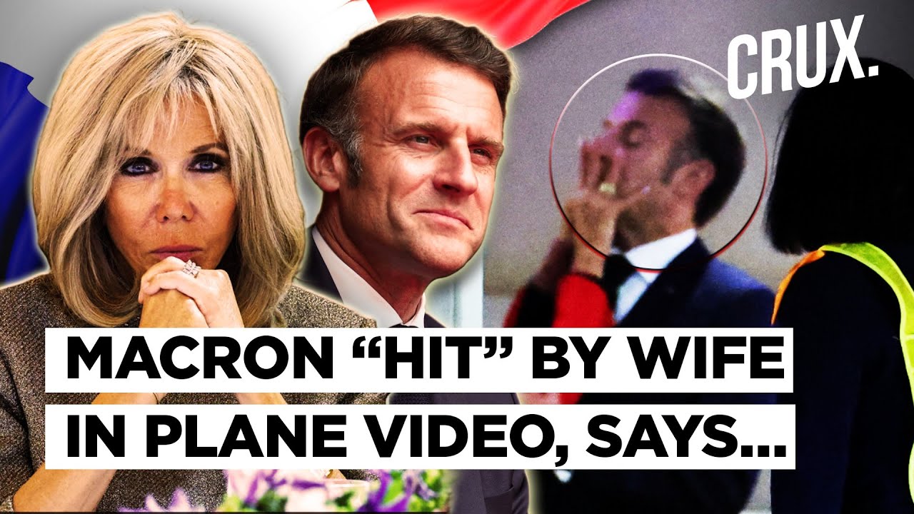 Macron's Embarrassment Caught on Cam! “Slapped” by Wife Brigitte in Viral Video, Calls It 