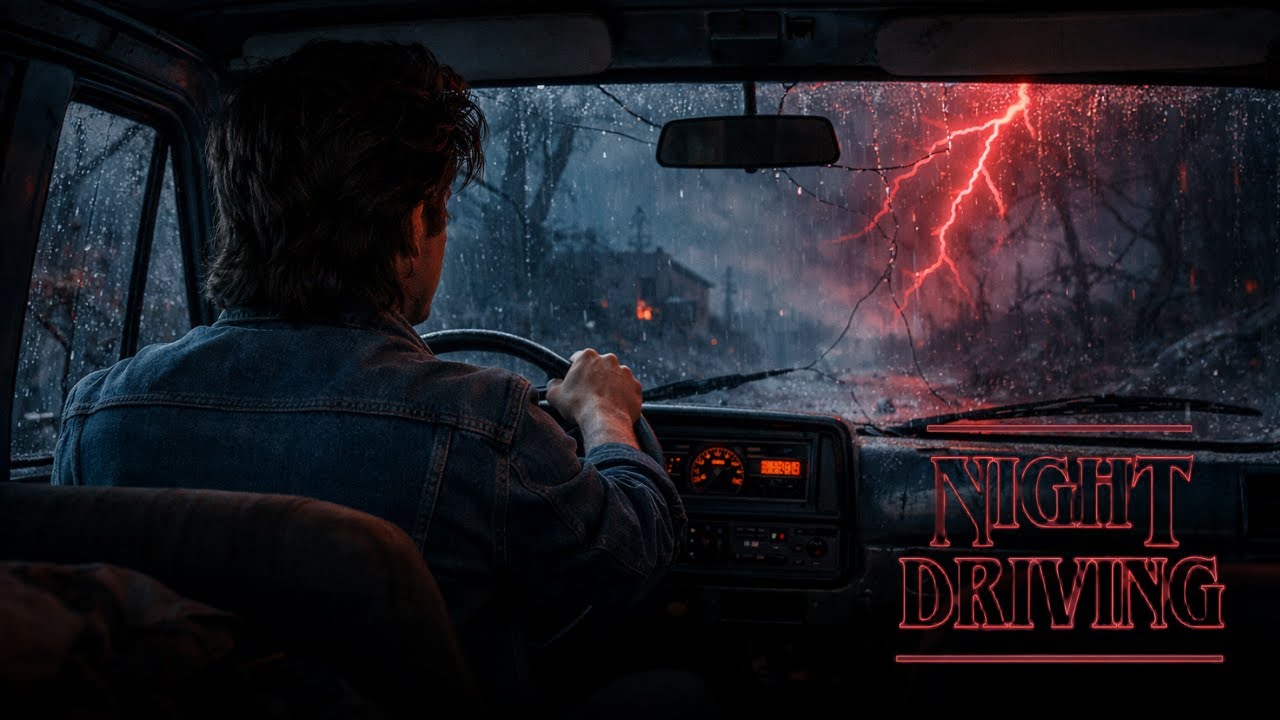Stranger Things | Steve Driving in the Upside Down – 80s Calm Rock Type Beat