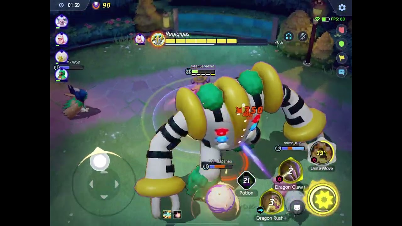 Pok&eacute;mon Unite Boss Rush Extreme Level Rare Win in Solo Queue