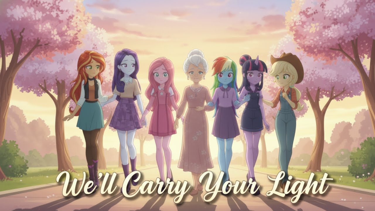 Equestria Girls – “We’ll Carry Your Light” A Gentle Tribute to Someone Special AI Gen