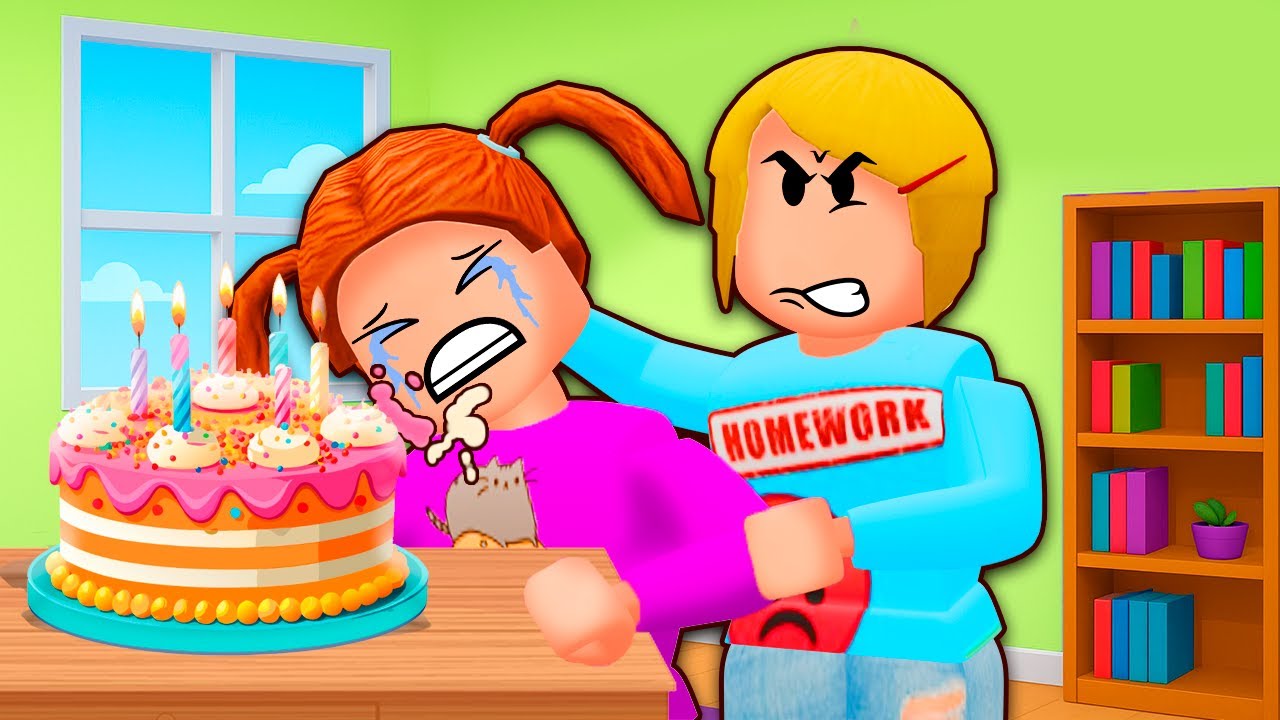 Почему моя сестра такая злая?! | Roblox