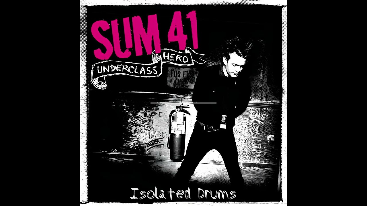 Sum 41  -  With Me(Isolated Drums)