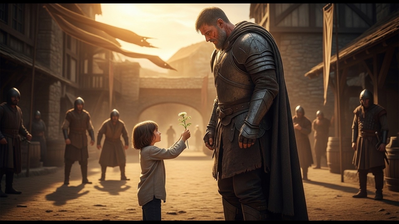 He Was Feared by All — Until a Child Offered Him a Flower