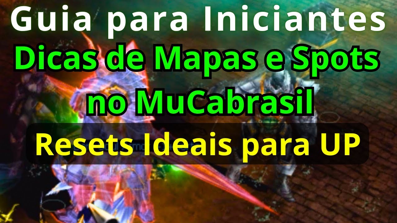 Guia para #iniciantes aqui no #mucabrasil mapas, spots e muitas dicas ✨🤍 #muonline #museason2