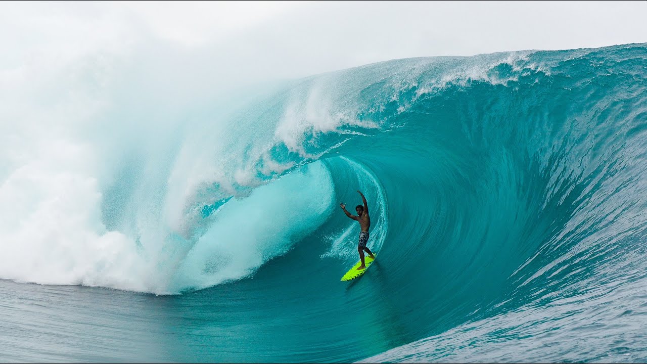 HUGE SWELL Hits Teahupoo, 2024 | Raw Footage