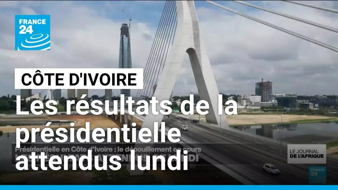 Présidentielle en Côte d'Ivoire : les résultats attendus lundi • FRANCE 24