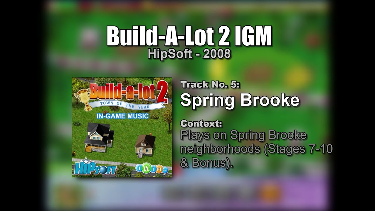 Build-A-Lot 2 IGM #05 - Spring Brooke