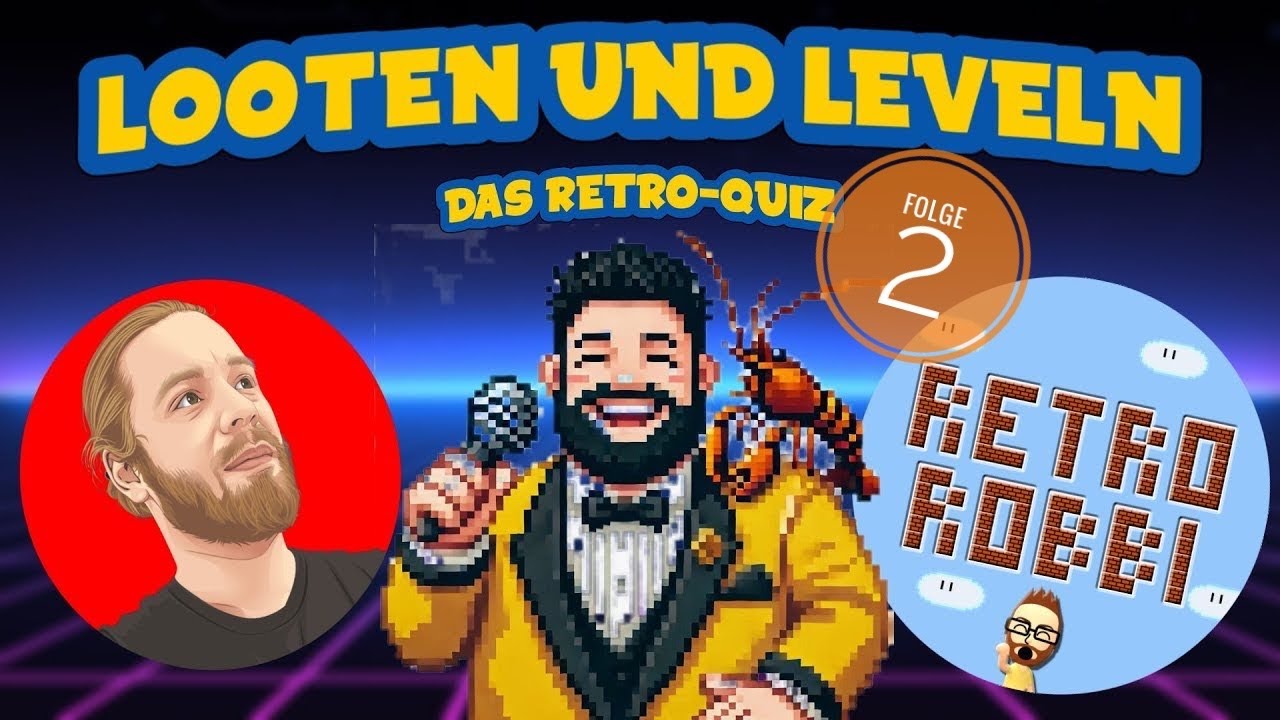 LOOTEN UND LEVELN  - Der Quiz-Podcast - - Folge 2 mit @derremulator ​⁠und ​⁠@retrorobbi