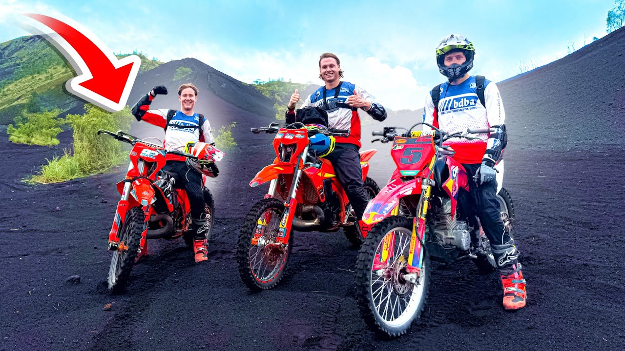 Motorcrossen Op Een Vulcaan + CRASH.... #309