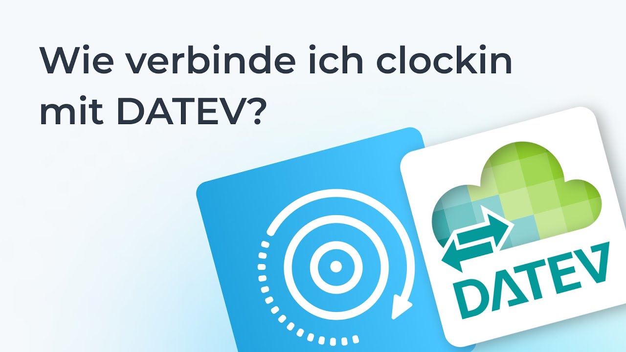So verbindest du clockin mit DATEV