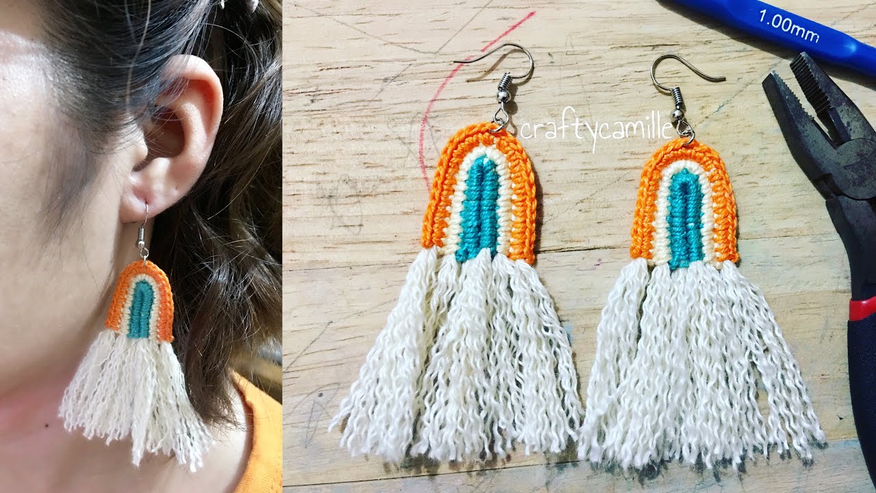 Tassel Crochet Earrings