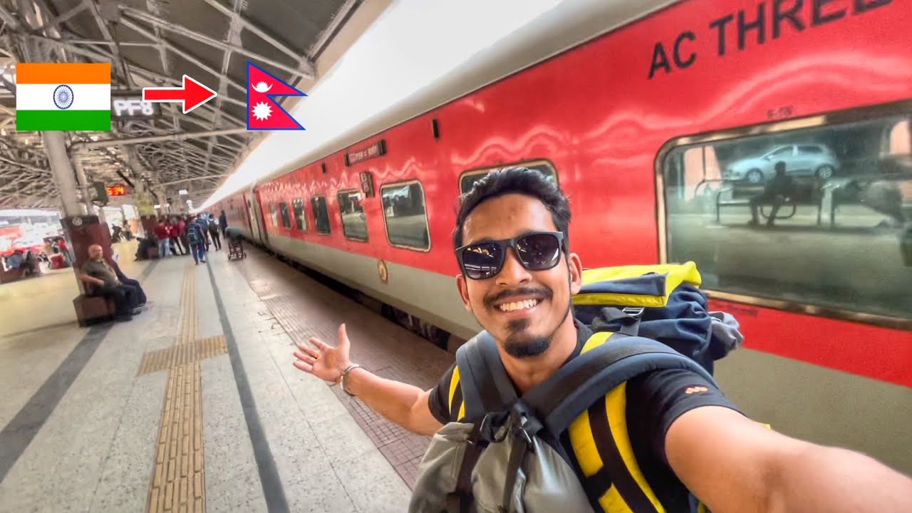 Howrah-Raxaul Mithila Express AC 3 tier Coach | 13021 train | India To Nepal 🇳🇵 International Tour