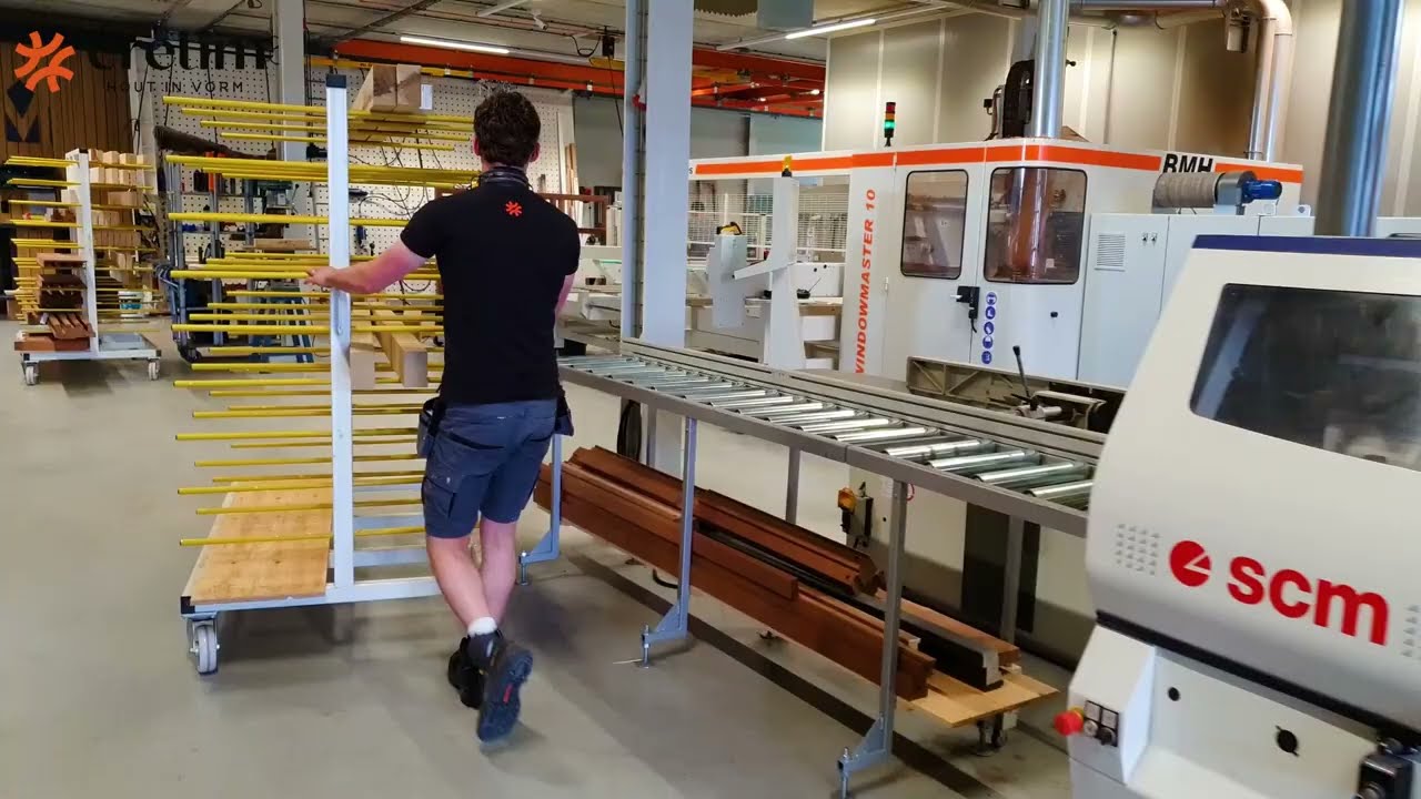 Het productieproces van een kozijn | Cretim
