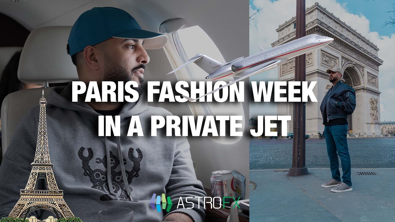 PRIVATE JET TO PARIS FASHION WEEK 🚀