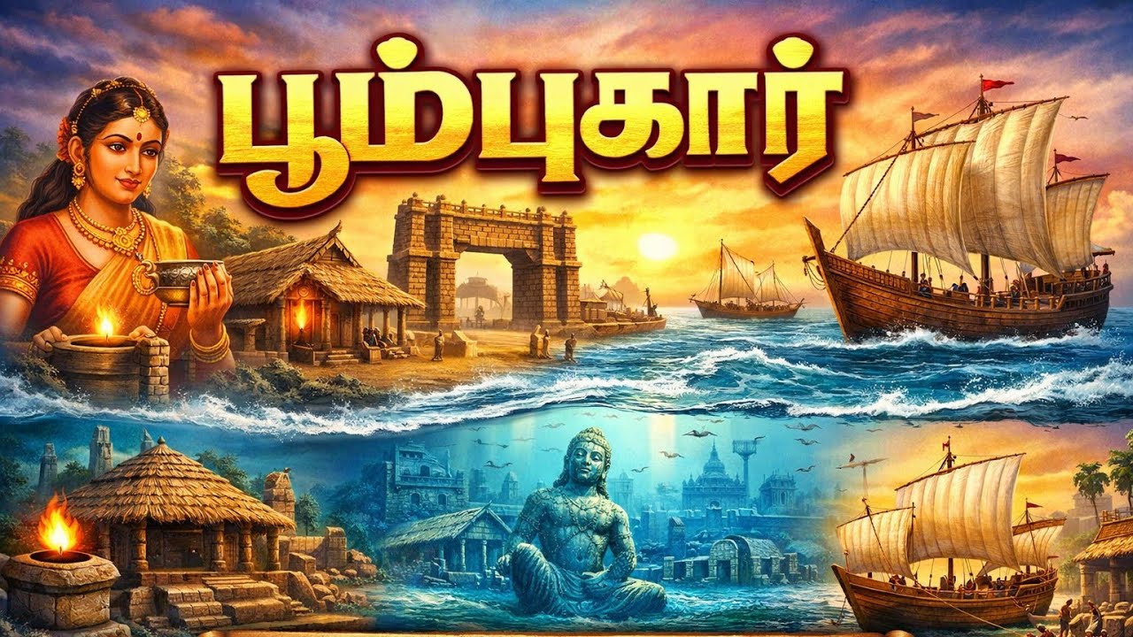 பூம்புகார் – சங்ககால தமிழரின் புகழ்மிகு துறைமுக நகரம்  பூம்புகார் வரலாறு முழுமையாக காவேரிப்பட்டினம்