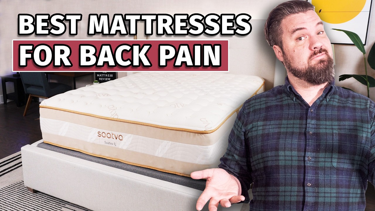 Best Mattress For Back Pain 2025 - Our Top 6 Picks For Relief!