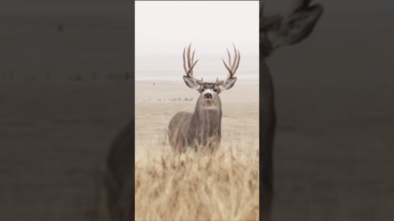 Alaska Mule Buck Action 🔥🏹#MuleBuck 🦌🥇#NorthHunt 🏔️🏹#AlaskaDeerHunt 🎯❄️#MountainHunting 🏔️🔥