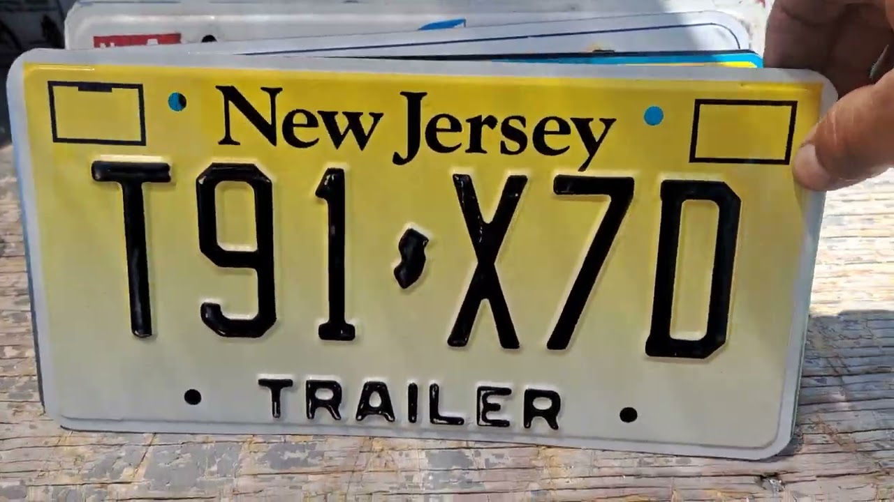 two / 50 state sets automobile license plates