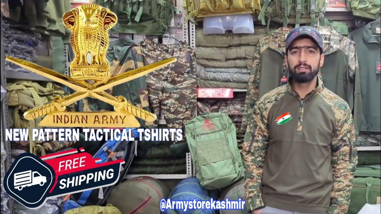Indian Army t-shirts / new pattern Army tshirts / Tactical tshirts available only @TheArmystorekashmir