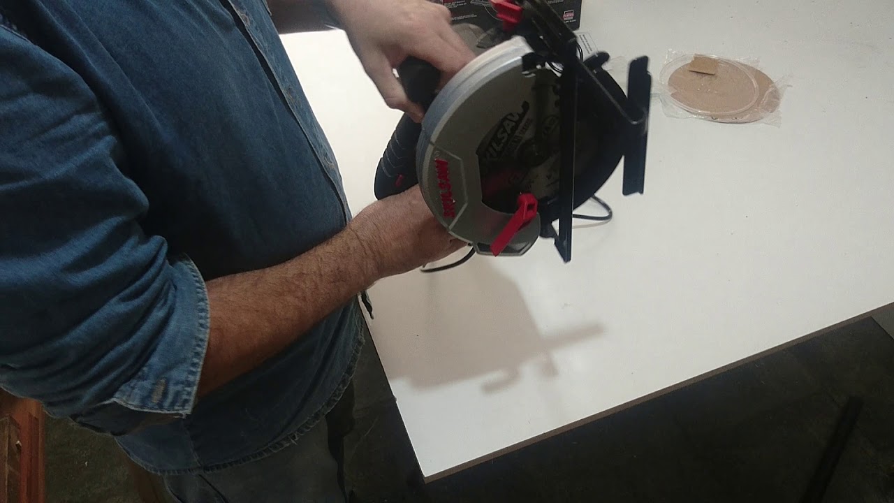 Unboxing Serra Circular SkillSaw 5200