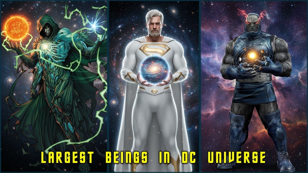 Top 15 LARGEST BEINGS IN THE DC UNIVERSE
