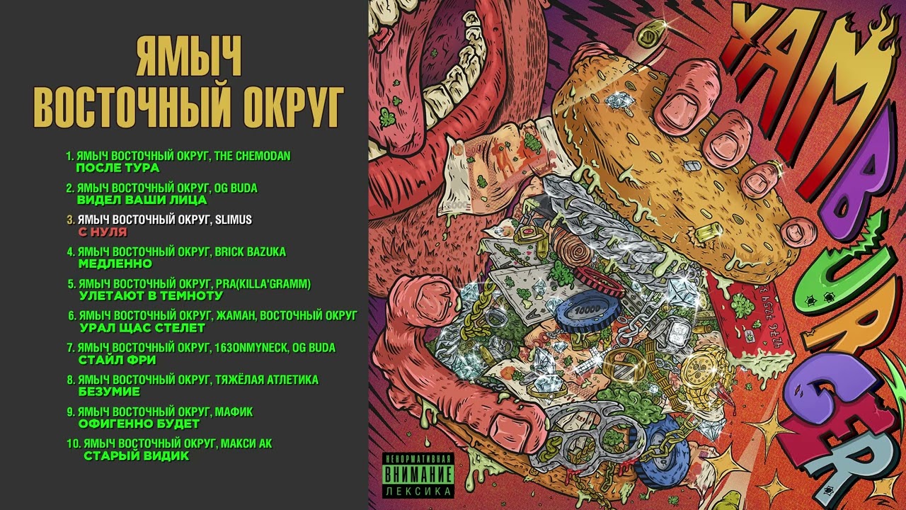 Ямыч Восточный Округ - YAMBURGER (Альбом 2025)