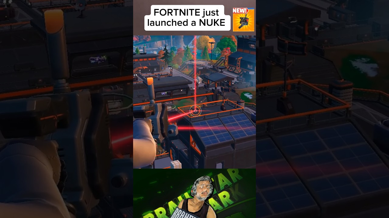 FORTNITE New Precision airstrike is a NUKE ☢️ #fortnite #fortniteclips #fortniteshorts