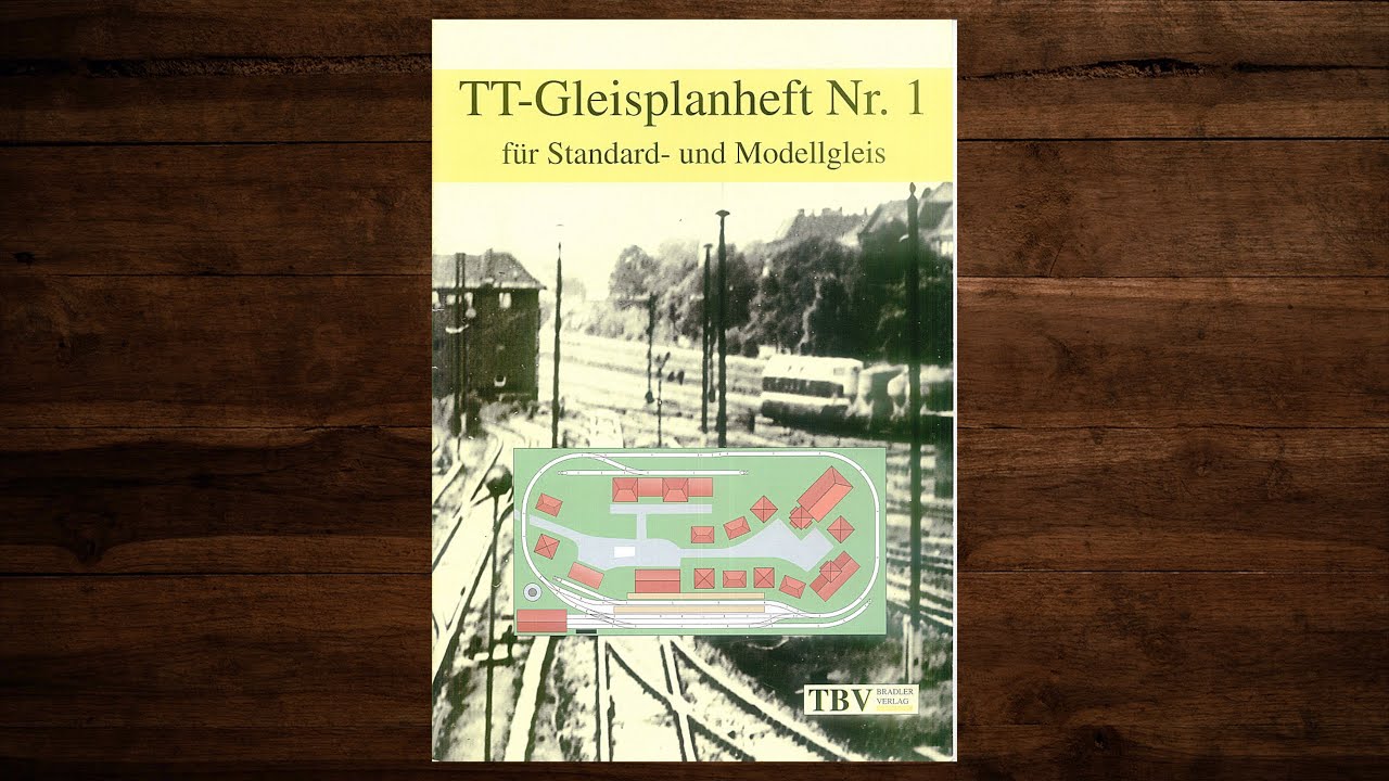 TBV – TT-Gleisplanheft Nr. 1 2001 – Modellbahn Gleisplan-Katalog BTTB, Zeuke