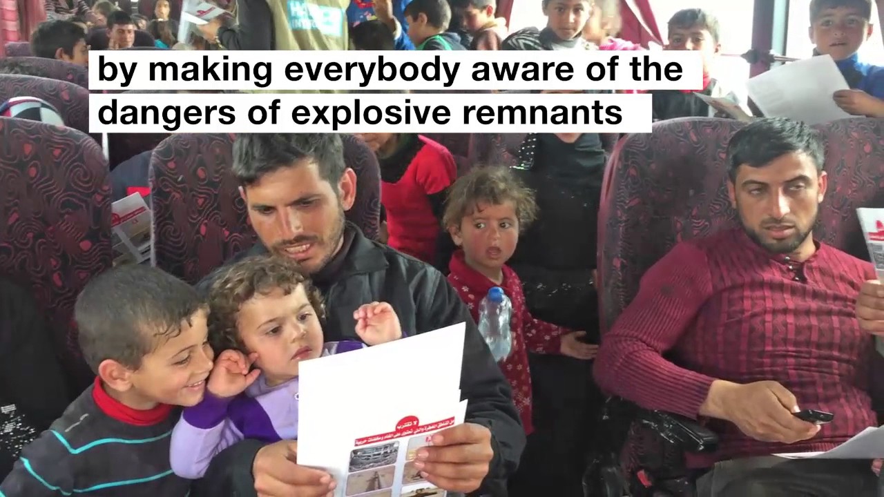 Making the return home safe - Mosul - Handicap International