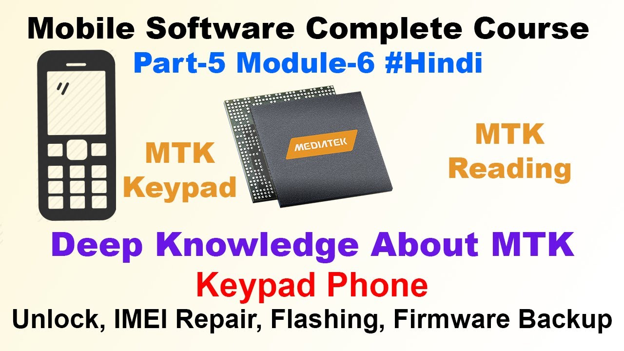 MTK Keypad Phone Backup Firmware And Deep Knowledge | Mobile Software Course Part 5 Module 6