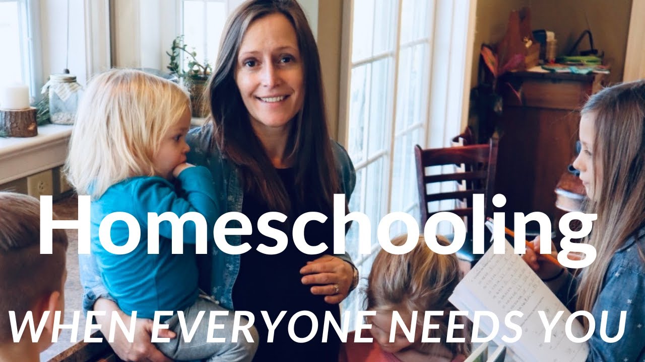 Homeschooling When All Your Kids Need You At the Same Time