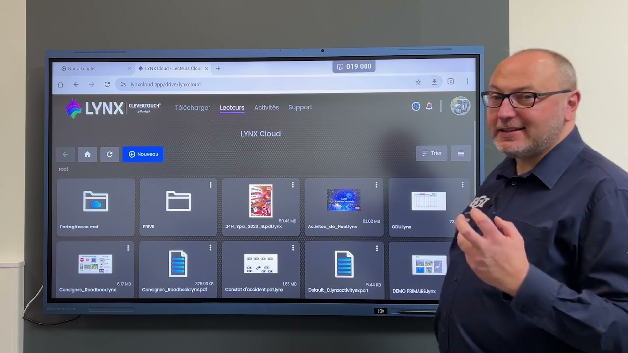 Formation Clevertouch Impact Lux - Partie 04 Lynx Whiteboard version 8 - Présentation