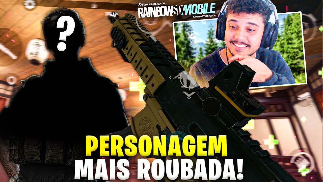 COMPREI a PERSONAGEM mais ABSURDA do RAINBOW SIX MOBILE!?!