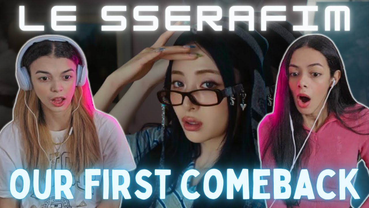 LE SSERAFIM (르세라핌) 'CRAZY' OFFICIAL MV & STUDIO CHOOM | REACTION!!
