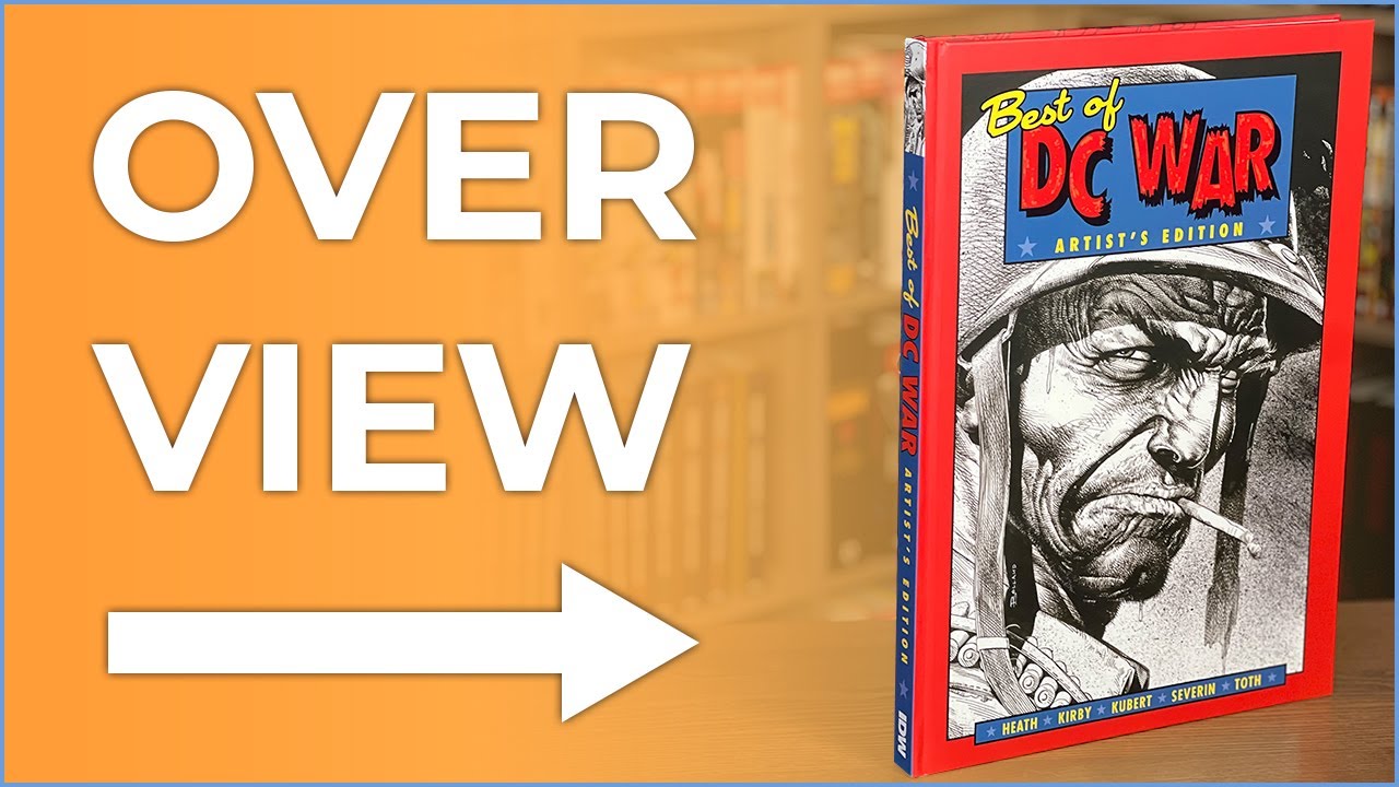 Best of DC War Artist&rsquo;s Edition Hardcover Overview