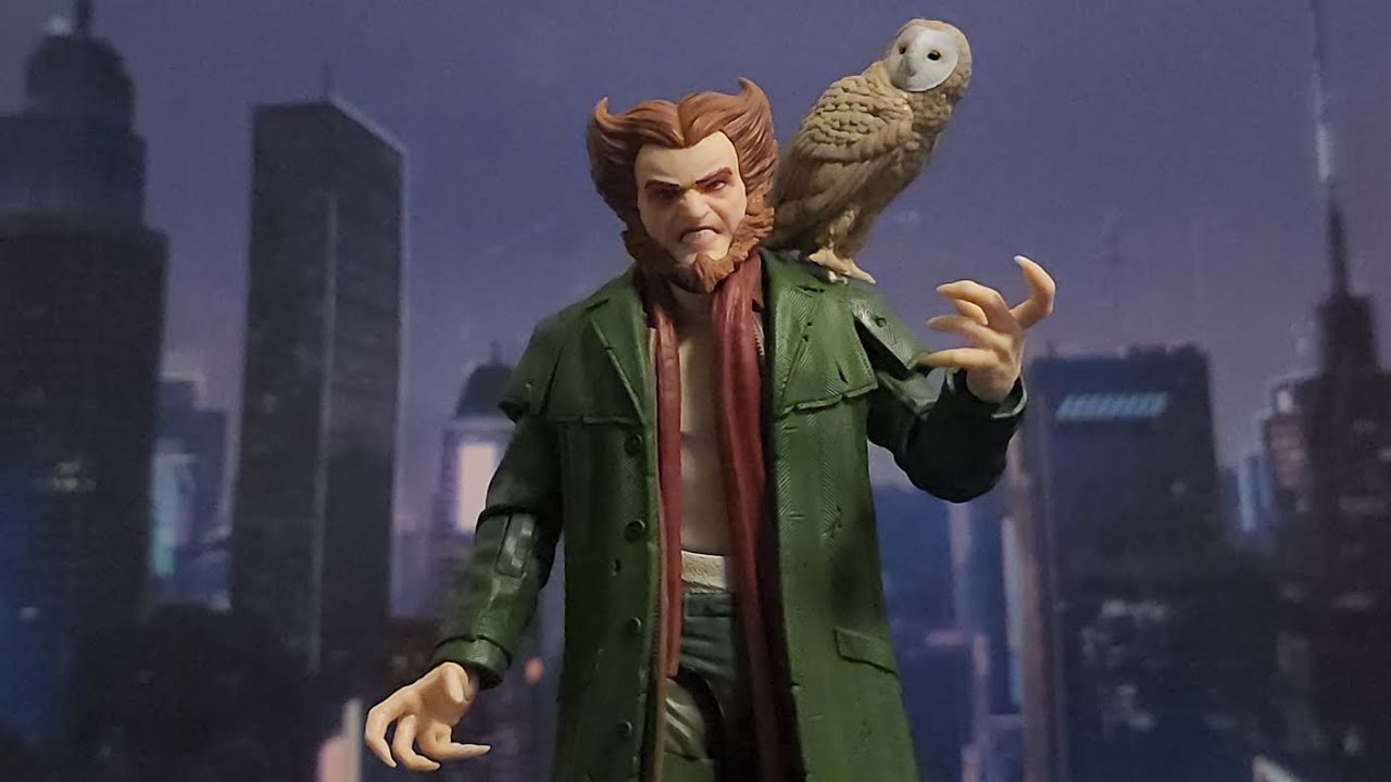 Marvel Legends retro card Series The Owl 🦉 action figure review 🤔 