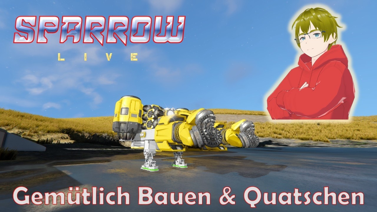 Sparrow LIVE - Gemütliches Bauen & Quatsch- Runde