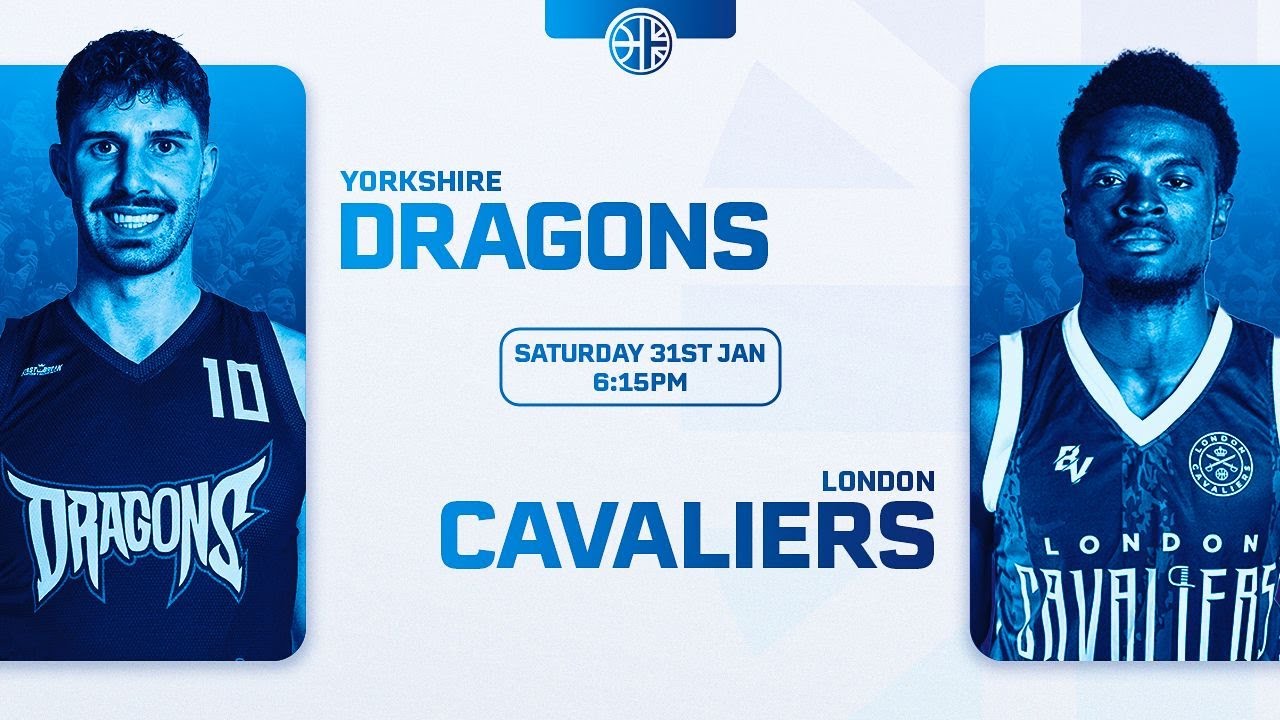 Yorkshire Dreagons vs London Cavaliers - 31.01.26